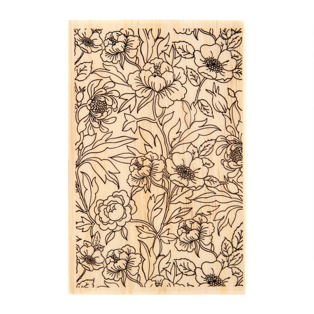 6 Pack: Flower & Foliage Wood Stamp by Recollections®